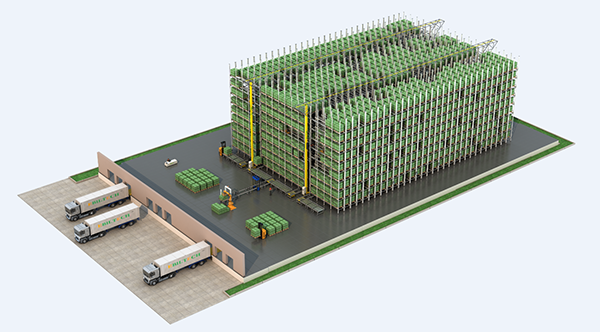 Four-way Shuttle system Features